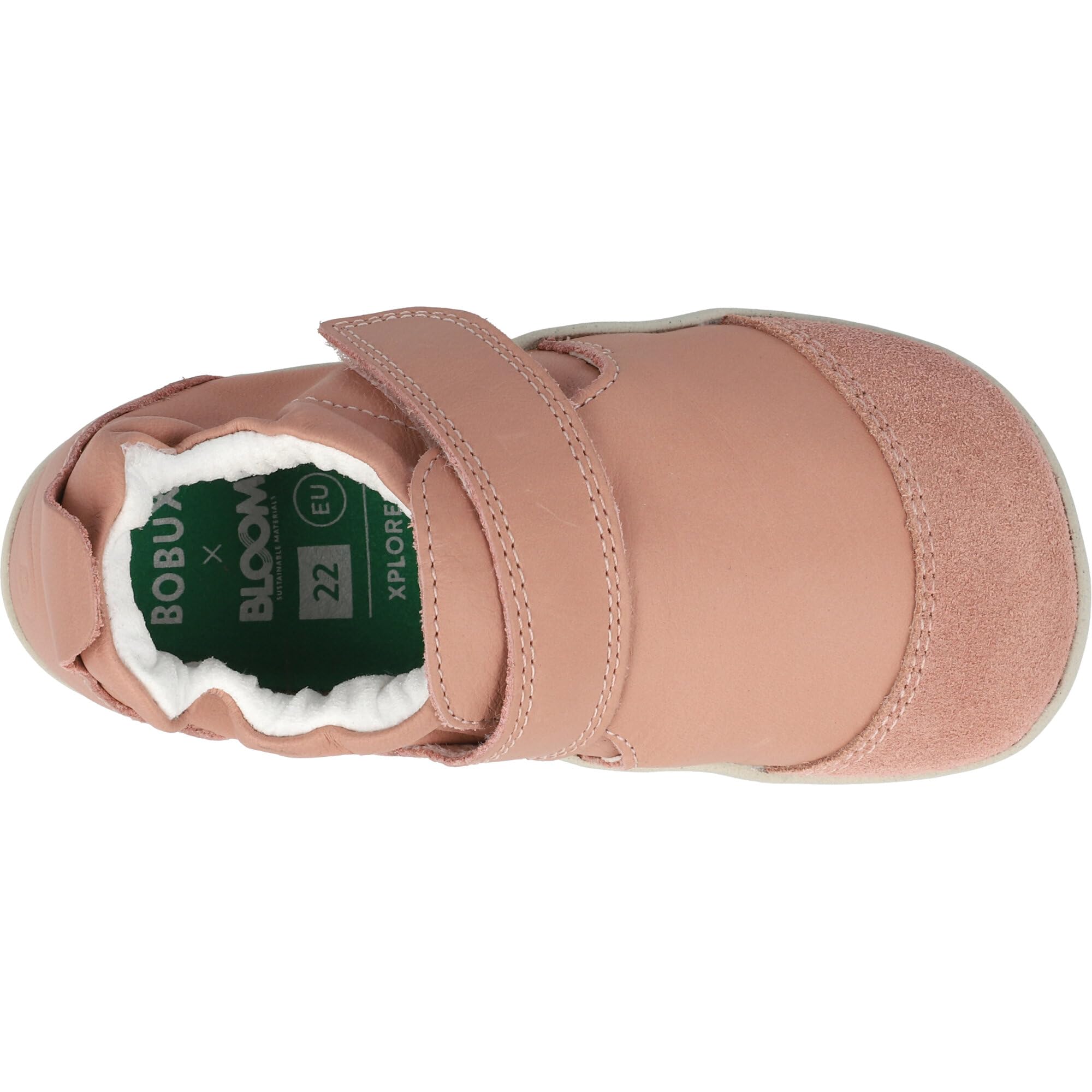 Bobux Step Up Xplorer - Scarpa Primo Passo. in Pelle di Canapa con Suola in Eva (Rose, Sistema Taglie Calzature EU, Bimbo (0-5 Anni), Numero, Media, 21)