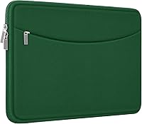 Vista 24 de Funda para laptop de 14 pulgadas, maletín protector a prueba de golpes con bolsillo para accesorios, bolsa portátil para computadora para MacBook