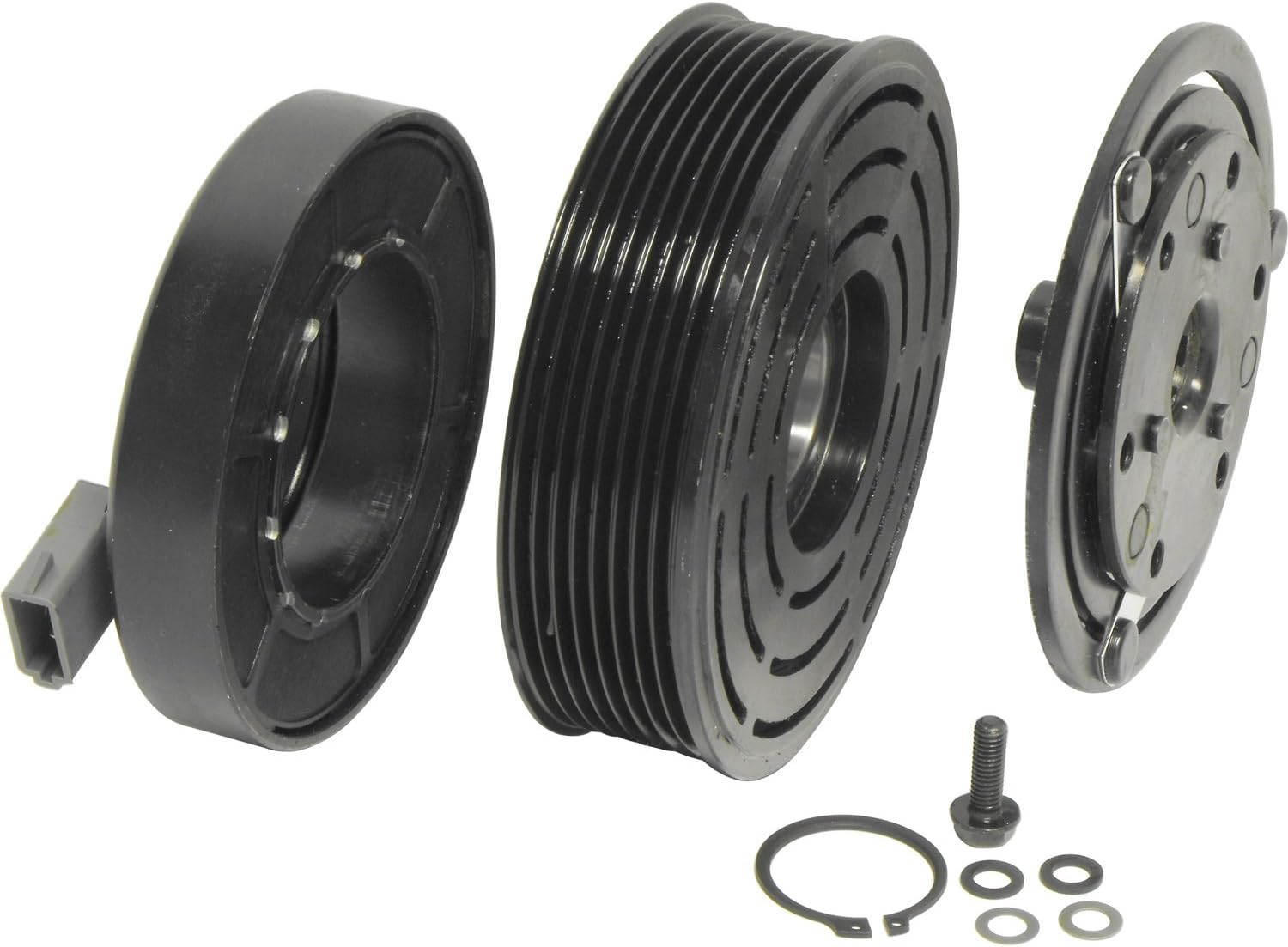 A/C Compressor Clutch Assembly FS10 PV8 5.125" Remanufactured OEM# F7UZ19D784AA