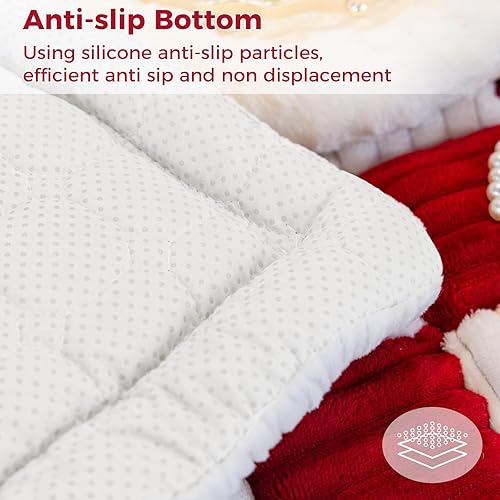 Miniatura 11 de Funda de sofá peluda para perros lavable, protector de sofá antideslizante para mascotas para sofá de 3 cojines apto para mascotas, divertida cama