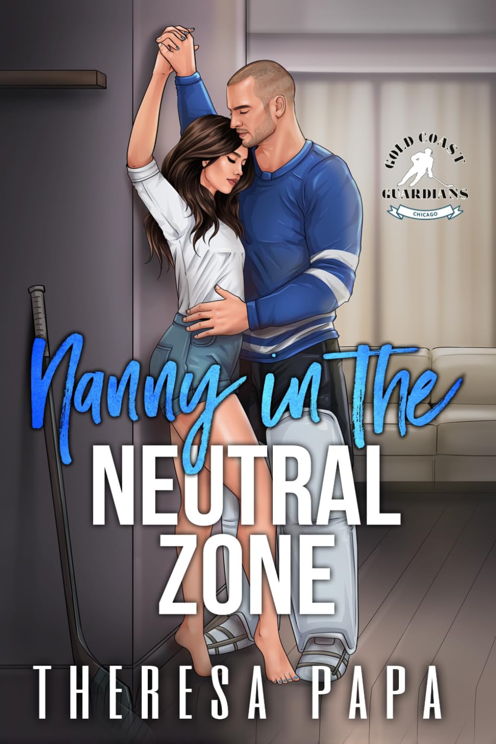 Nanny in the Neutral Zone: A Single Dad Hockey Romance: 2 (Gold Coast Guardians Hockey Romance)