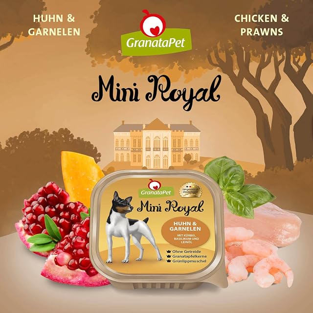 Foto 2 de 7 de GranataPet Mini Real de Pollo y camarón Wet Alimentos para Perros 11 Pieza de 150 g
