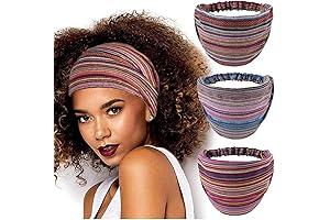 CAKURE Bohemian Head Wraps - Chic Ethnic Accessories for Women and Girls