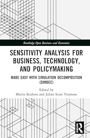 Sensitivity Analysis for Business, Technology, and Policymaking-Wow! eBook