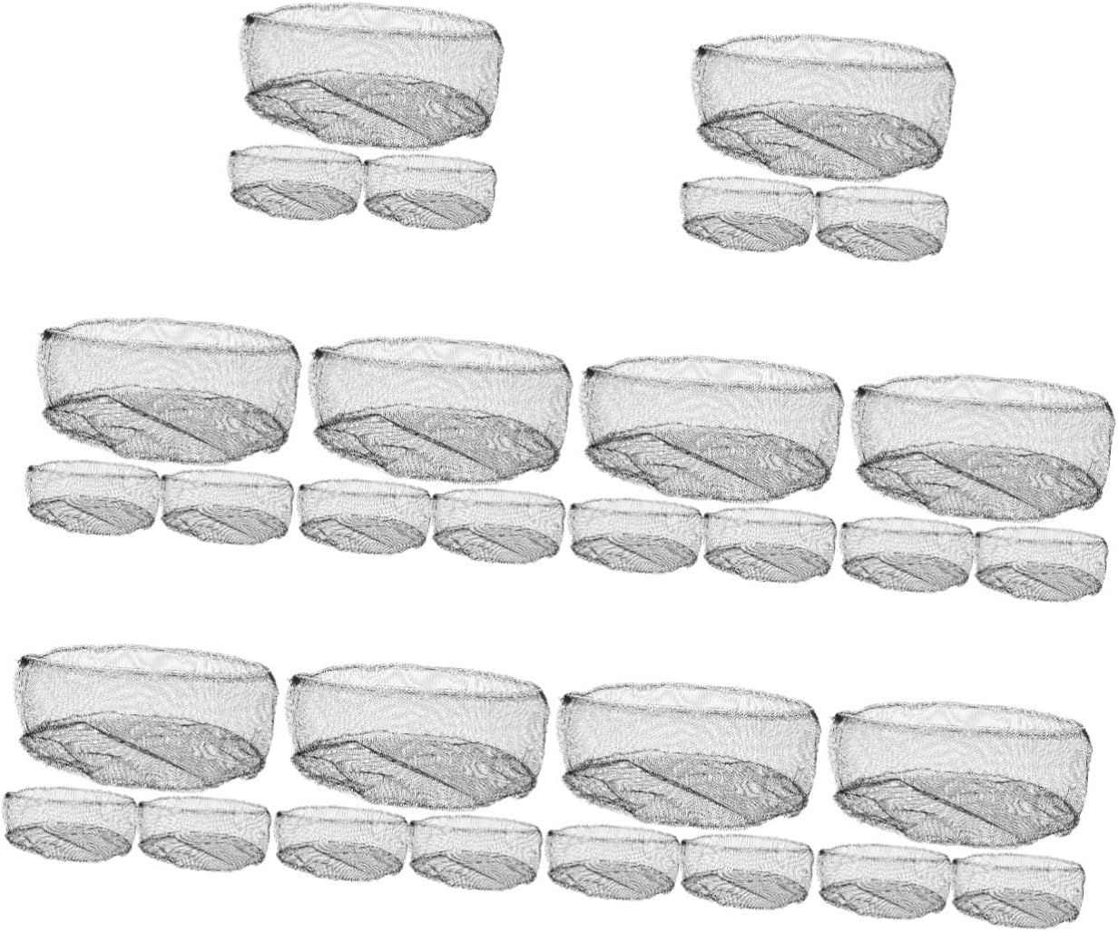 30pcs Fan Protector Cover Black Mesh Safety Guard for Boys and Girls Prevents Finger Injuries Washable and Reusable Electric Fan Net for Use