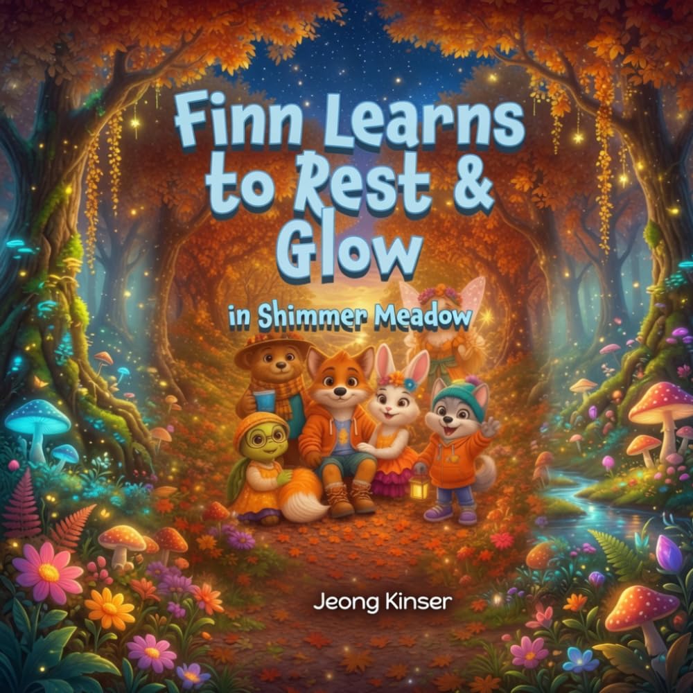 Finn Learns to Rest & Glow in Shimmer Meadow: A Heartwarming Story About Self-Care, Listening to Your Body, and the Magic of Resting and Recharging ... Learning with Shimmer Meadow Friends)
