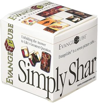 E3 Resources EvangeCube eCube Classic- Official, Gospel Evangelism Puzzle Cube, 7-Panel Visual Gospel Story Tool for Mission Trips, VBS, Sunday School