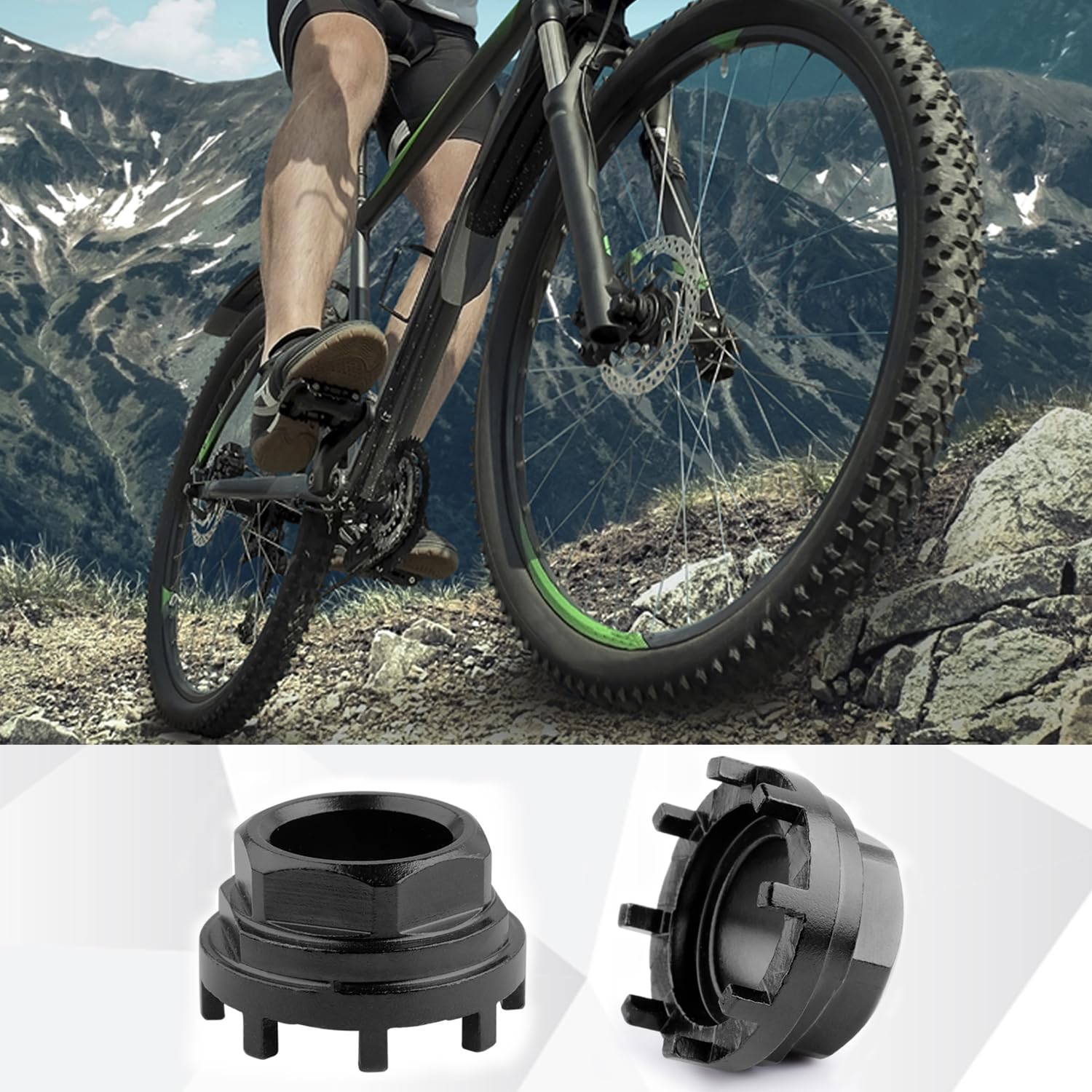 4 PÉDALIER REMOVAL Tool Vélo Extracteur Manivelle Outil Vélo Outils EUR
