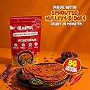 Gladful Schezwan Chilla Mix - Low GI, Diabetes-Friendly & Gluten-Free - No Maida, Palm Oil & Trans-Fat - Vegan & High-Protein Chilla/Dosa Mix - Anytime Snack for Kids & Family - Pack of 1 (200g) gallery image
