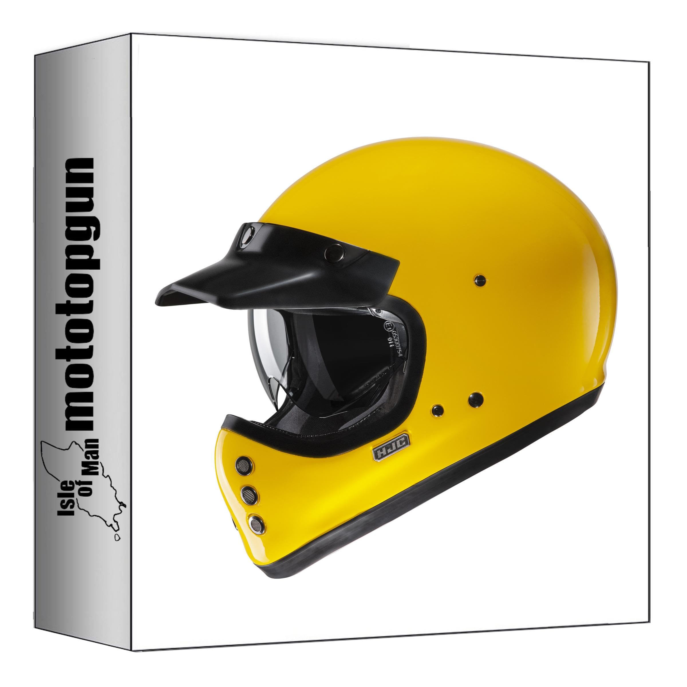 Casque HJC V60 Jaune Profond taille S pour vos balades moto