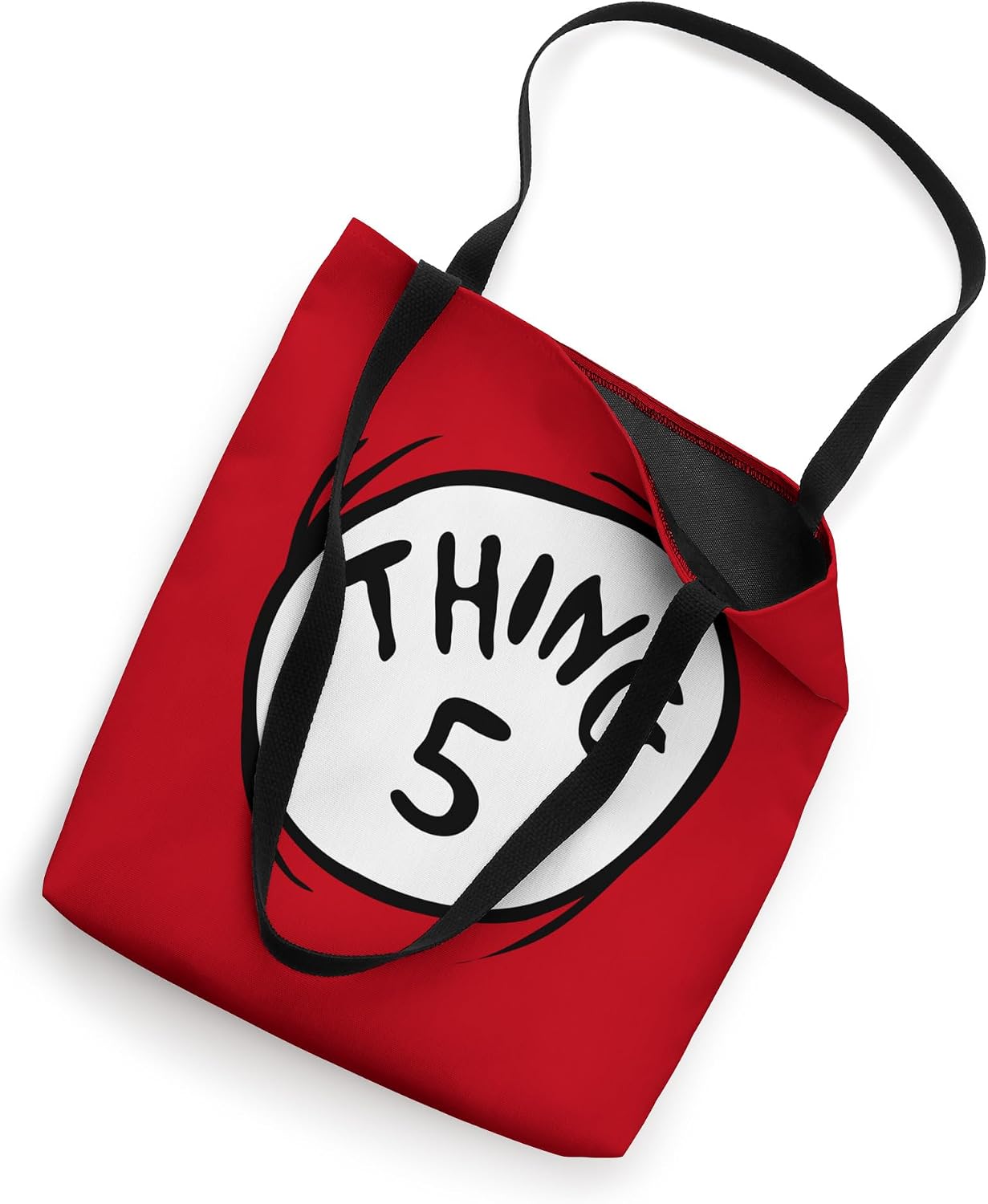 Dr. Seuss Thing 5 Emblem Colour Option Tote Bag