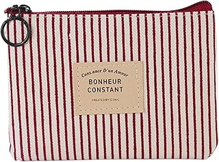 スモールウォレットコインケース,シンプルファッション小さなコインバッグかわいい | キャンバス ミニポーチ ウォレット コインバッグ ジッパー付き レディース ガールズ アウトドア、ショッピング、屋内用 Sherpr