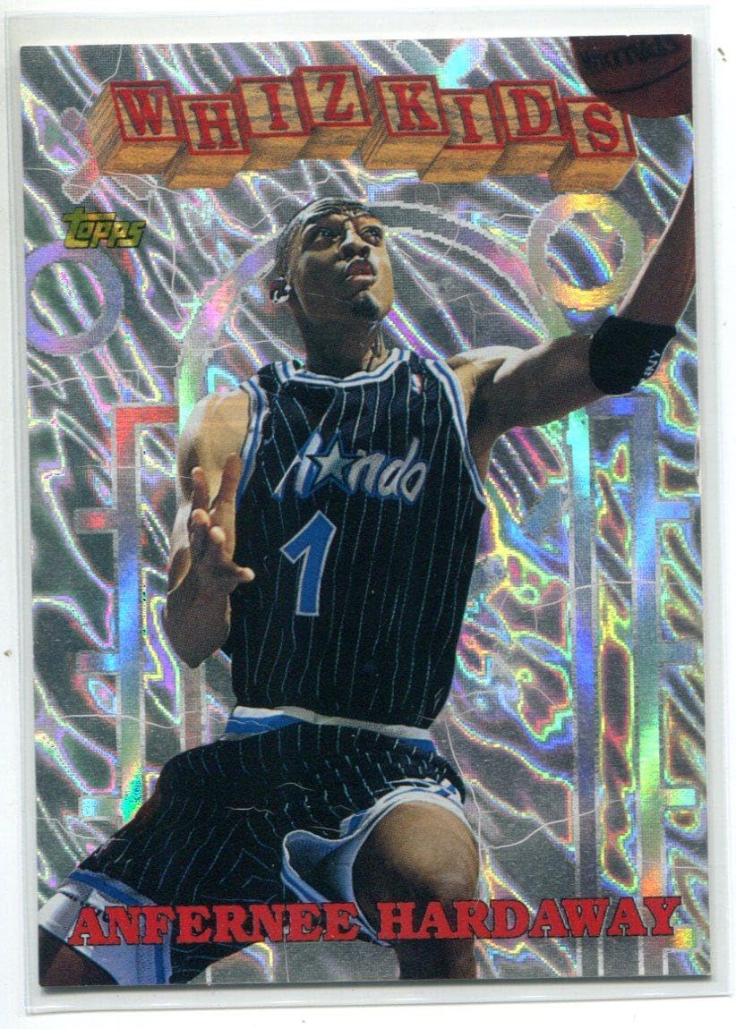 Anfernee Hardaway 1995 Topps Whizcards #9 Card - Unsigned Basketball Cards