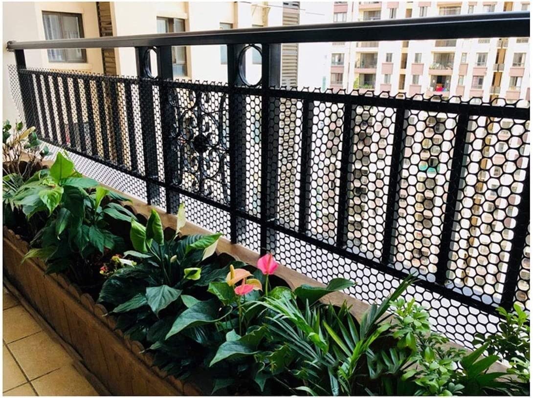 Rete di Supporto for Piante rampicanti 10M, Rete for Recinzione da Giardino Rete for Allevamento di pollame Rete Piatta in plastica Rete di Sicurezza for Bambini Rete di Protezione for Erba Reti