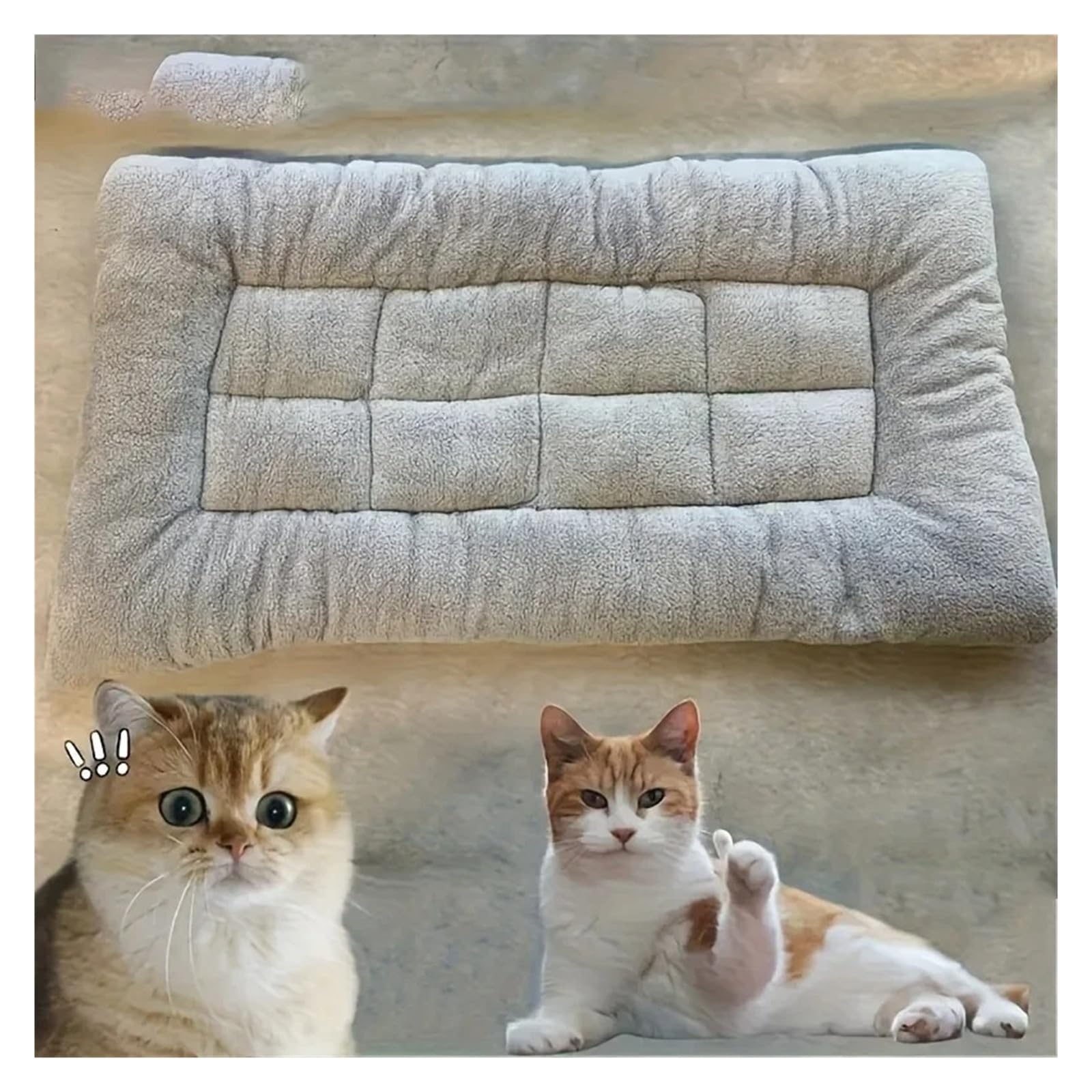 Legowisko dla zwierząt Akcesoria dla szczeniąt Legowiska dla psów Rozkładana sofa dla psa Duże flanelowe ubrania Akcesoria dla zwierząt Sklep dla zwierząt Wszystko dla małych szczeniąt(XL 120x60cm)