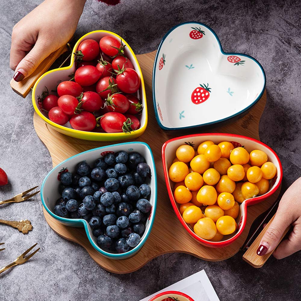 Creativo Vassoio di Frutta in Camera Living Home Candy Snack Vassoio Griglia Ceramica Frutta Secca Storage Box Cassetto del Dessert di Frutta Decorative Bowl