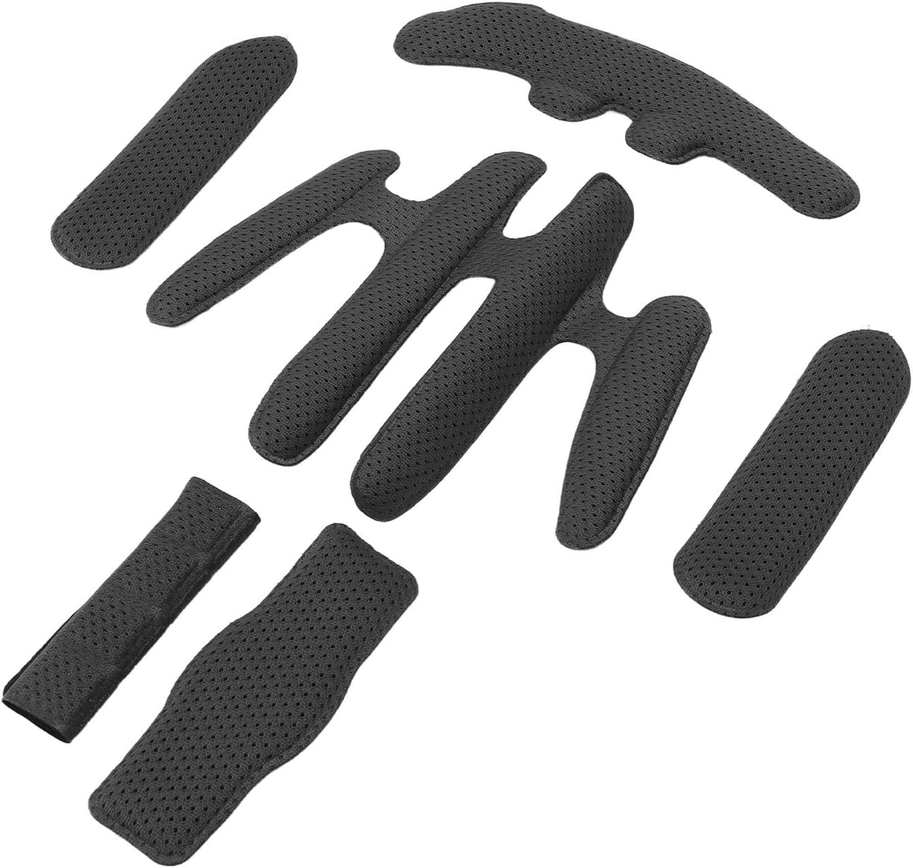 Keenso Bike Helmet Lining Helmets Lining Sponge Pad Helmets Padding Kit,Bike Replacement Universal Foam Pads Set Helmets Lining Sponge Pad for Bike Motorcycle Cycling Helmet Helmet