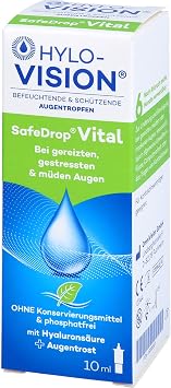 Hylo-Vision SafeDrop Vital Eye Drops 10ml