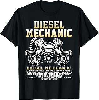 Diesel Mechanic Noun I Am A Mechanic T-Shirt