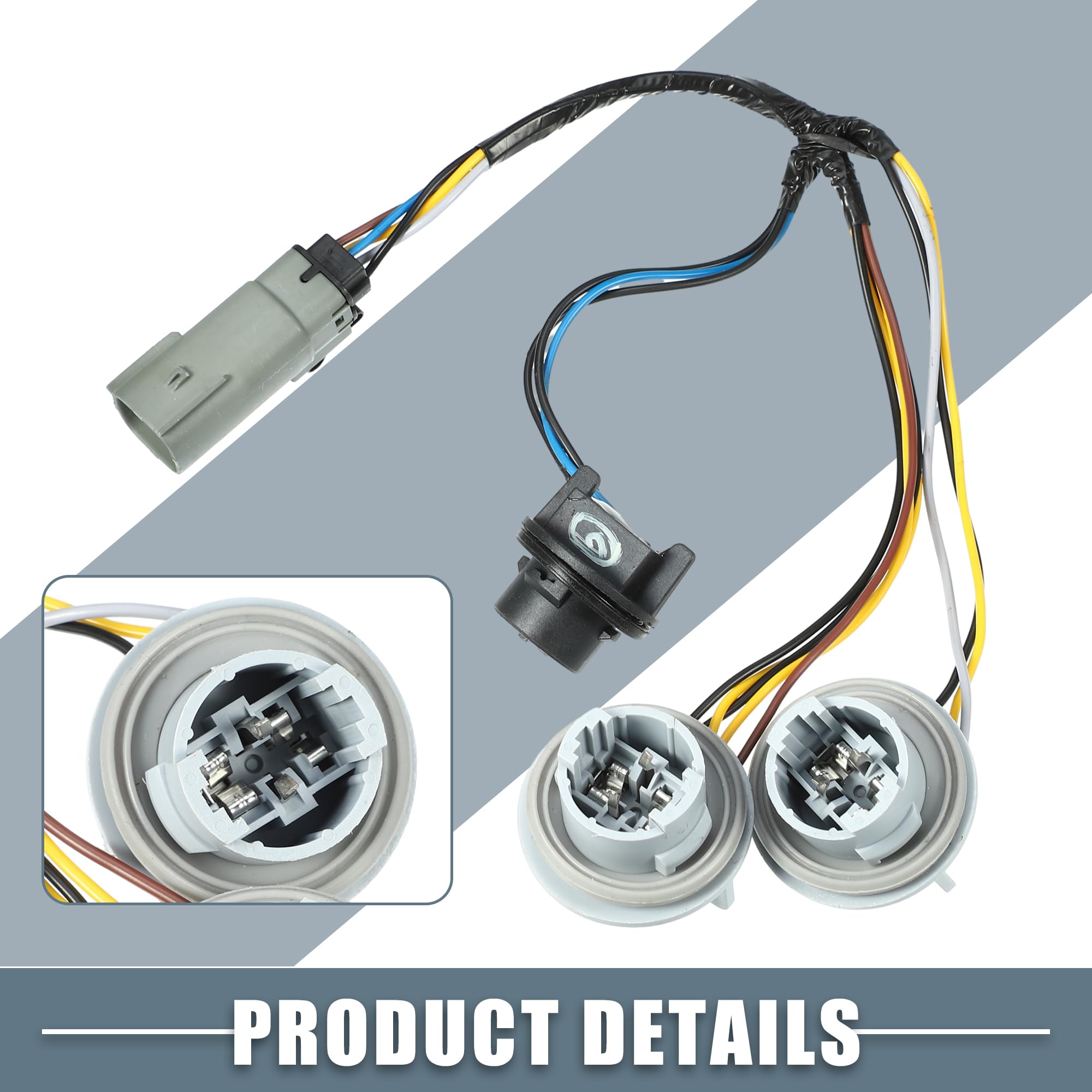 Amazon.com: A ABSOPRO Taillight License Plate Lamp Light Wiring 