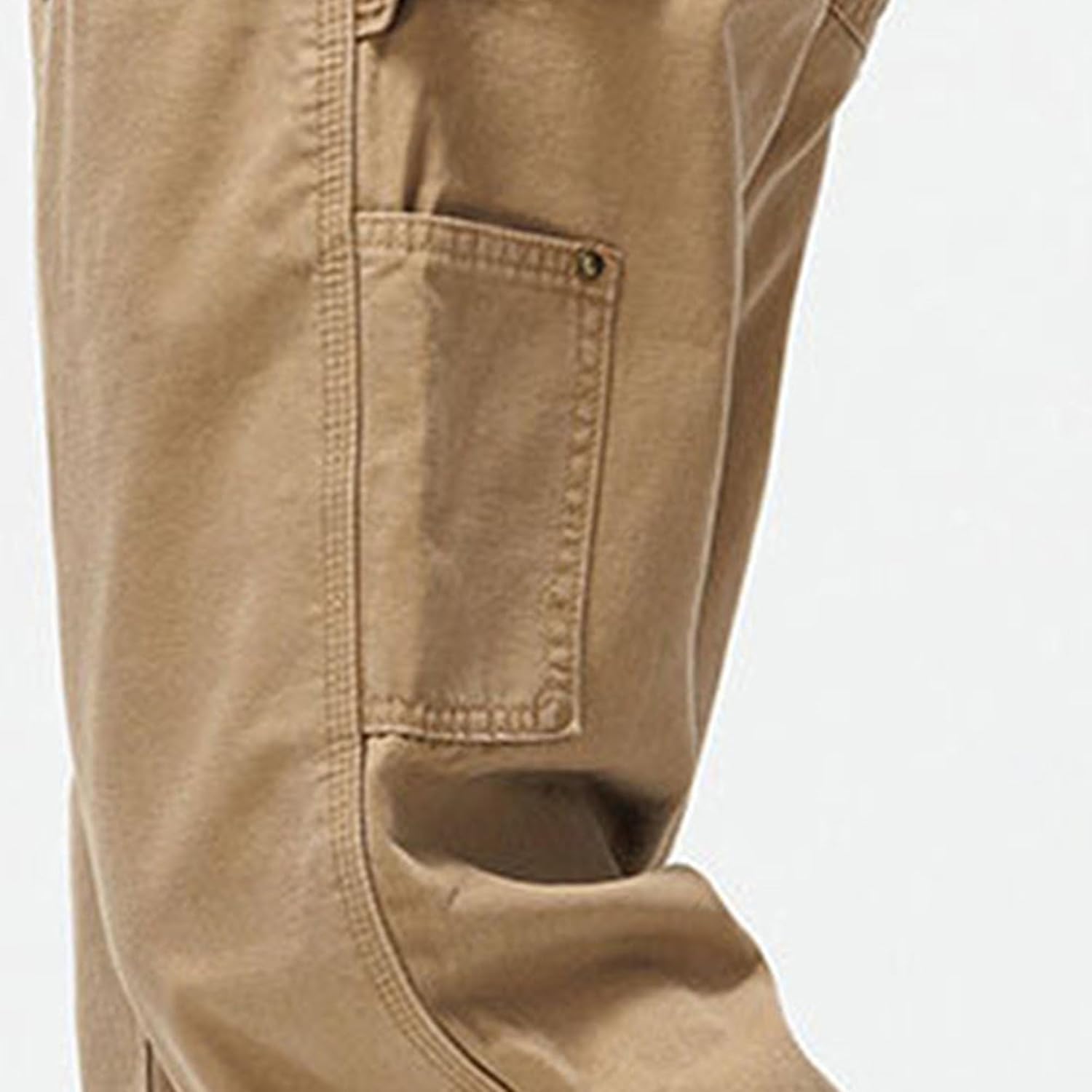 Men's Classic Cargo Carpenter Pant Casual Outdoor Work Pants Men Utility Multi Pockets Ankle Zipper Cargo Pant