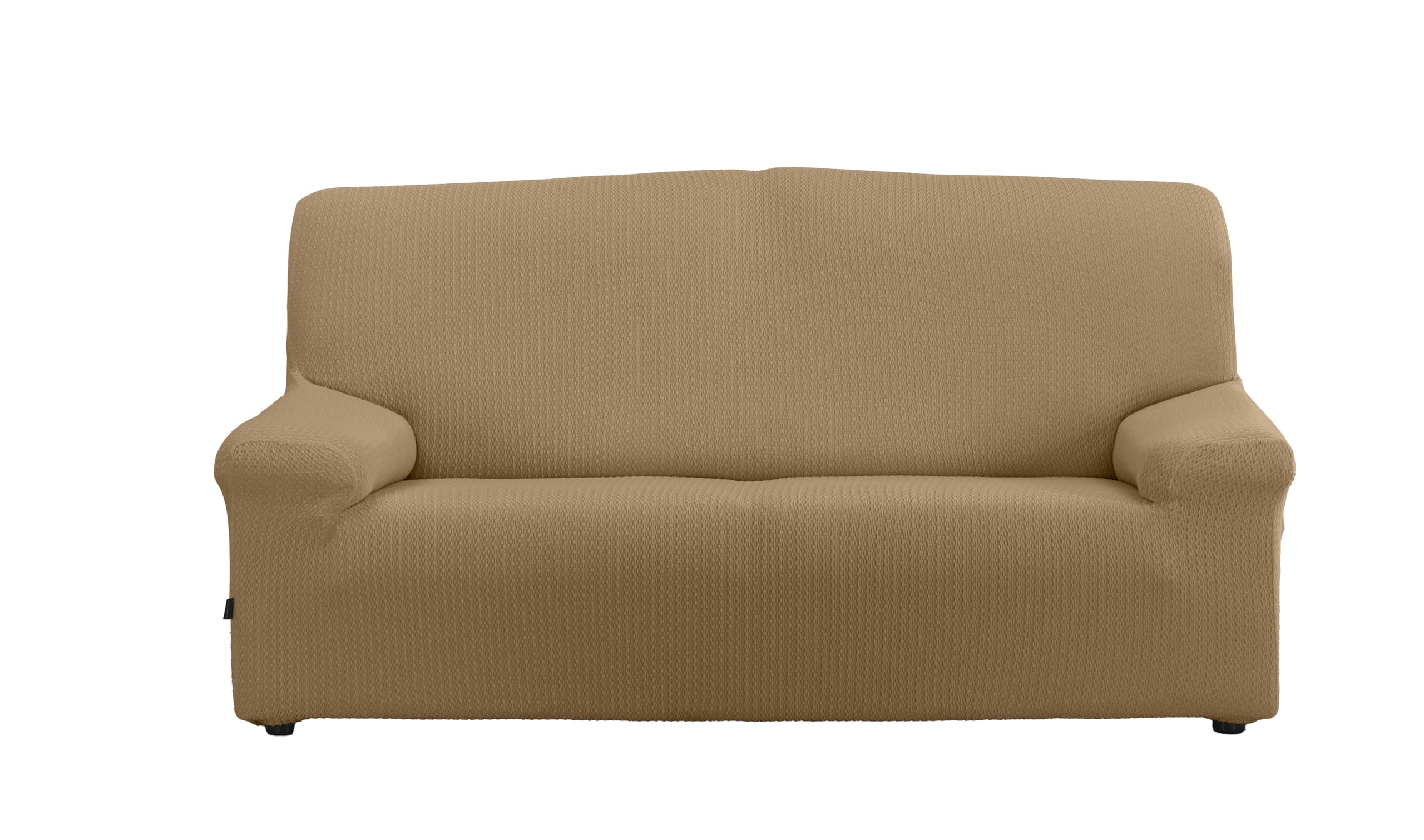 Housse de canapé beige Estoralis Sumatra pour un salon chaleureux et accueillant