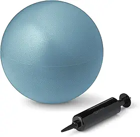 Amazon Basics Bola de pilates para exercícios de ioga, 23 cm de diâmetro