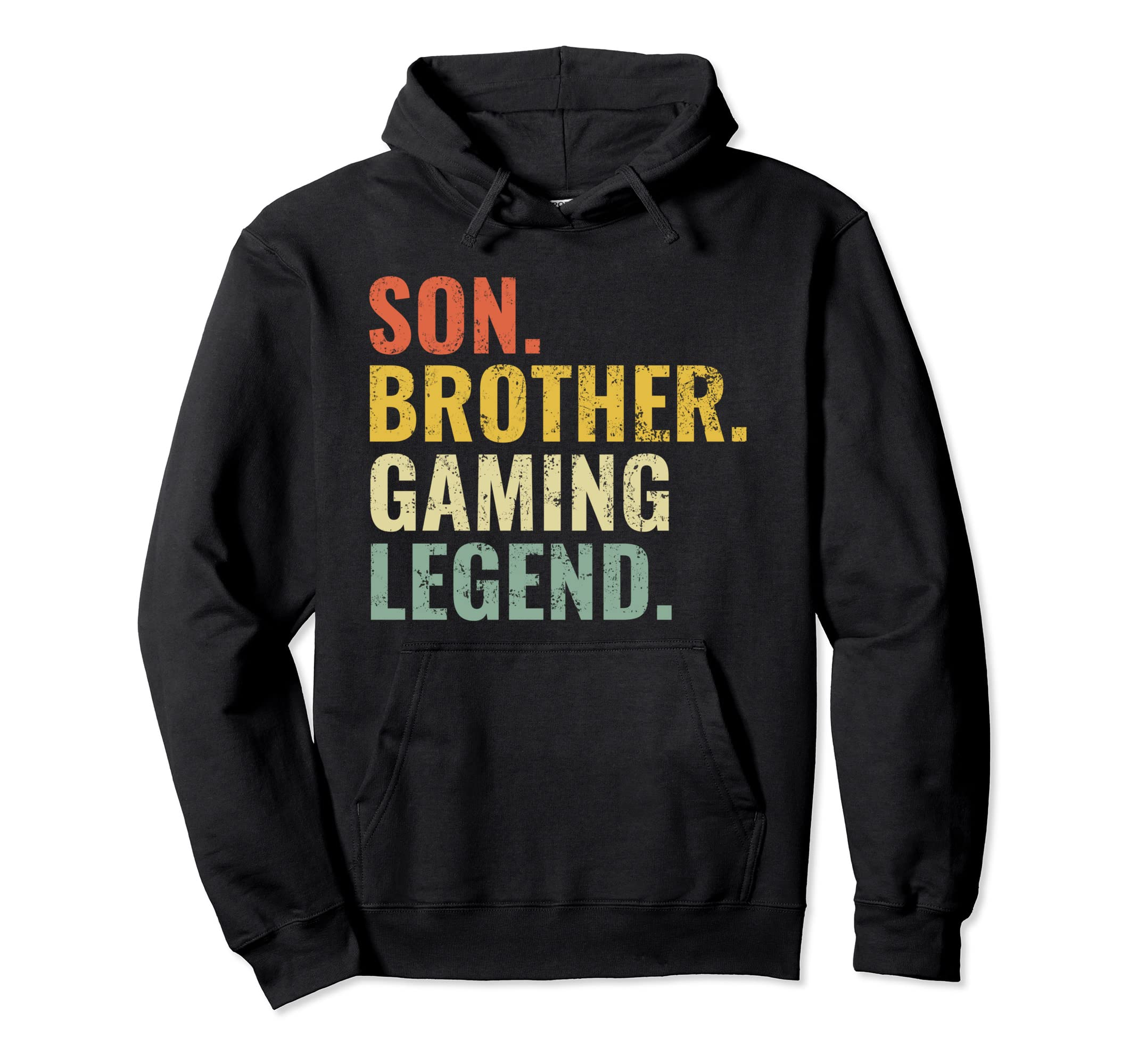 Gamer Son Brother Gaming Legend Video Games Pullover Hoodie