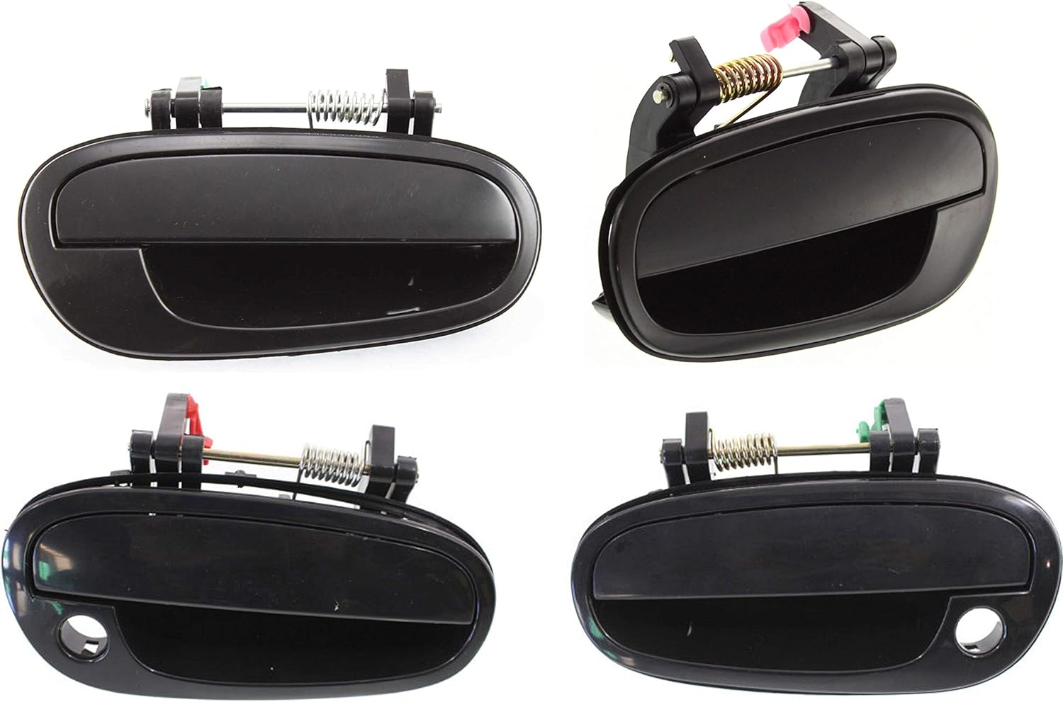 Garage-Pro Front and Rear, Driver and Passenger Side Exterior Door Handle Set Compatible with 2004-2005 Suzuki Forenza, Fits 2005 Suzuki Reno
