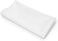 Vista 218 de Ultimate Textile -1 docena - Reversible Shantung Satin - Majestic - Servilletas de tela Majestic de 17 x 17 pulgadas color azul pizarra