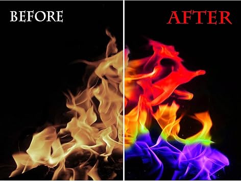 Extreme Mystical Fire, Colorful Flames (12-Pack)