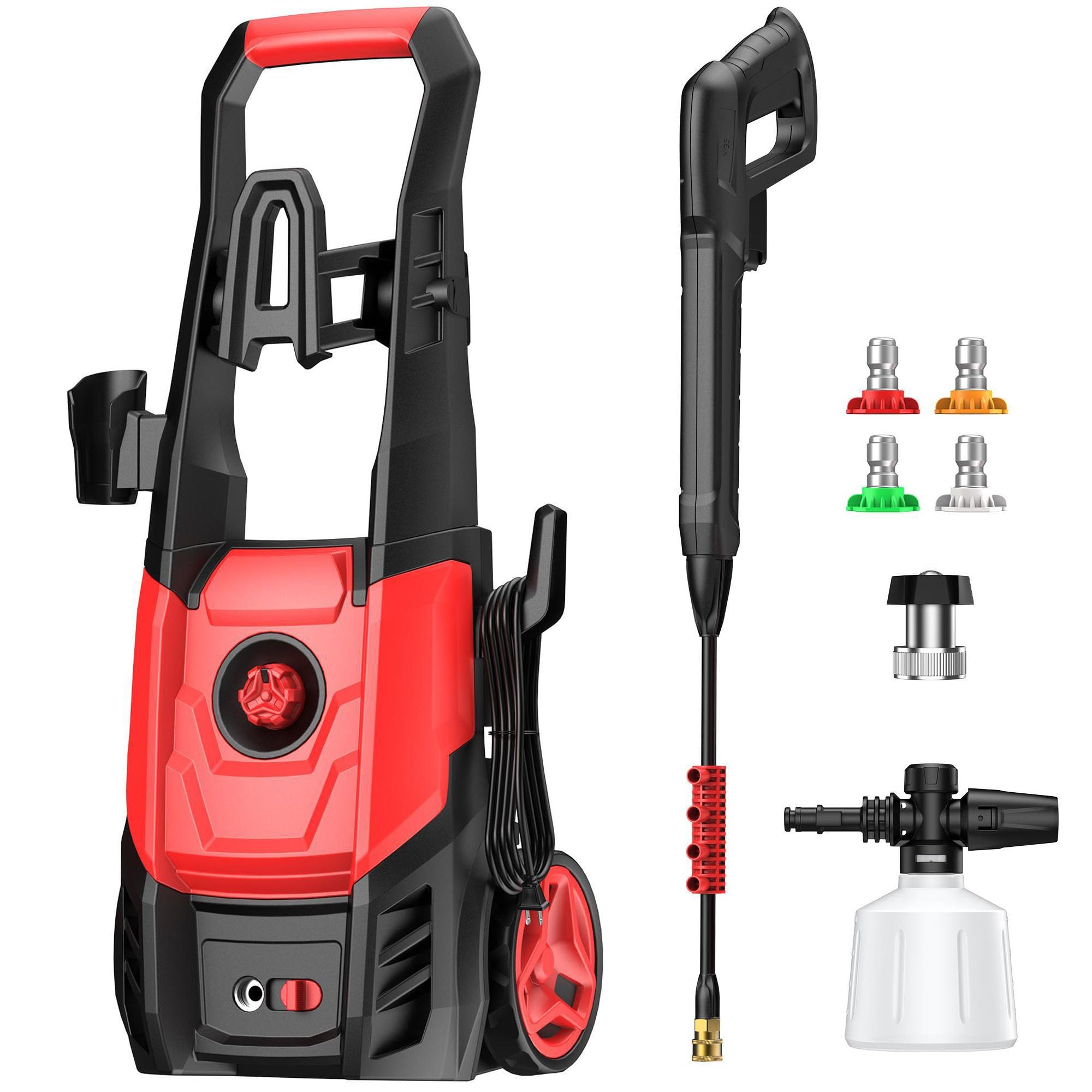 Locksworth Power Washer Red