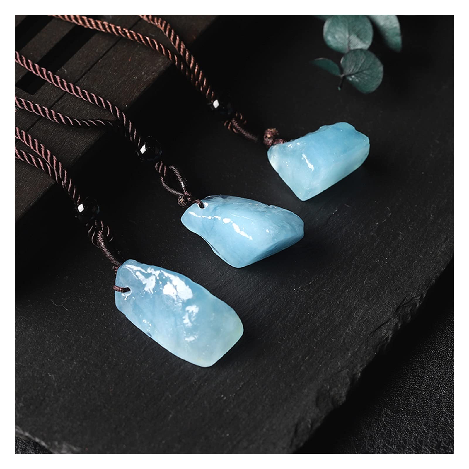 RARA Piedra Preciosa Cristal Natural para Mujer o Colección Mineral, con Zapatilla de Ámbar Rosa y Esmeralda Roja como Regalo
