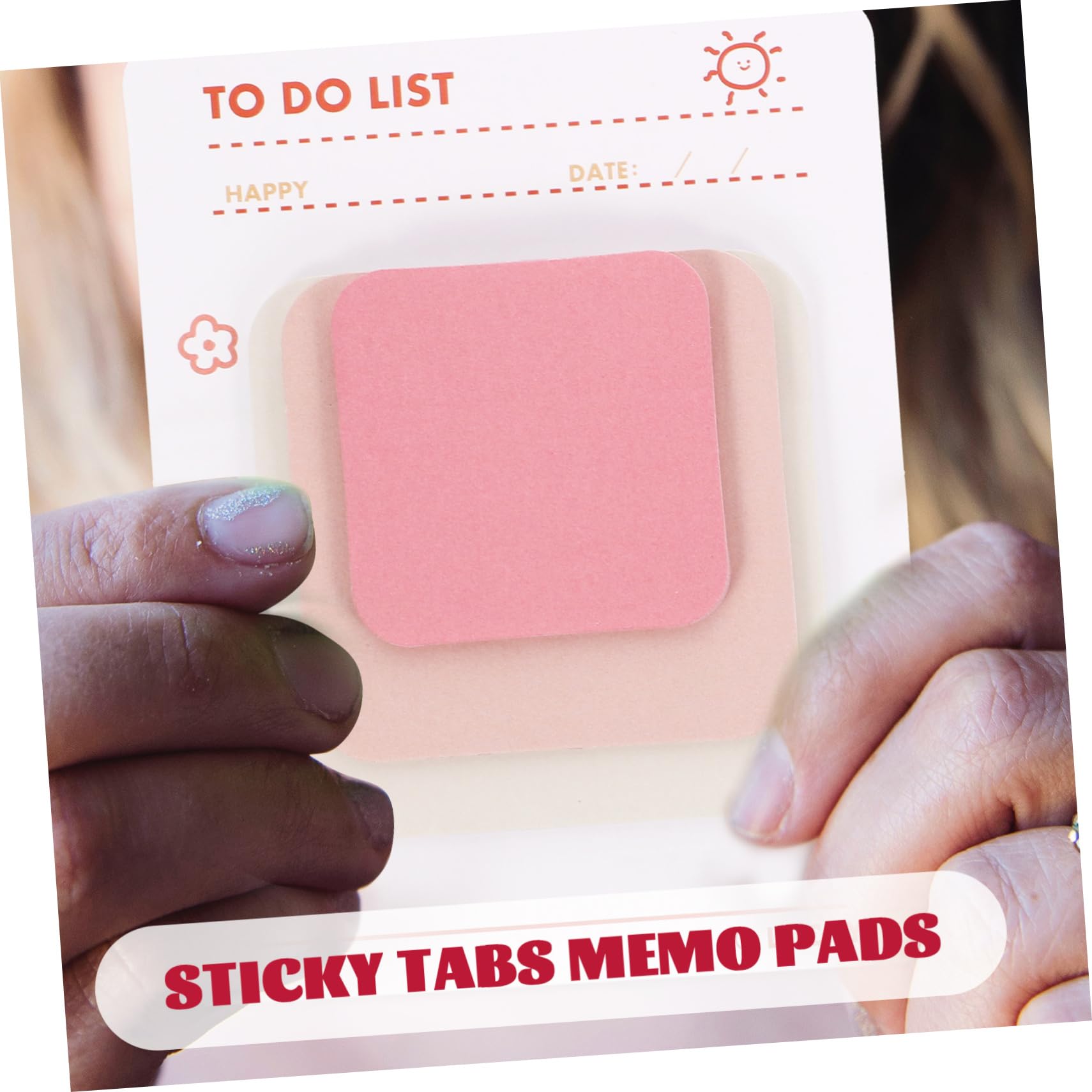 STOBOK 20stücke Teiliges Selbstklebender Haftnotizen Für To-do-listen Praktische Memo-sticker Für Schule Büro Und Zuhause Vielseitige Sticky Tabs Im Minimalistischen Design