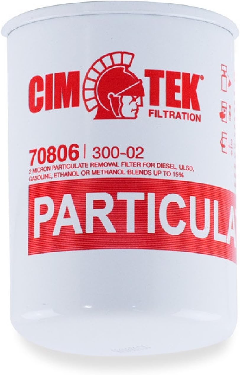 Cim-Tek 300-02 2 Micron Spin On Service Station Filter (70806)