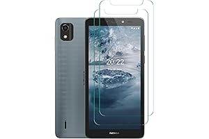 2-Pack Nokia C2 2E Screen Protectors with 9H Hardness