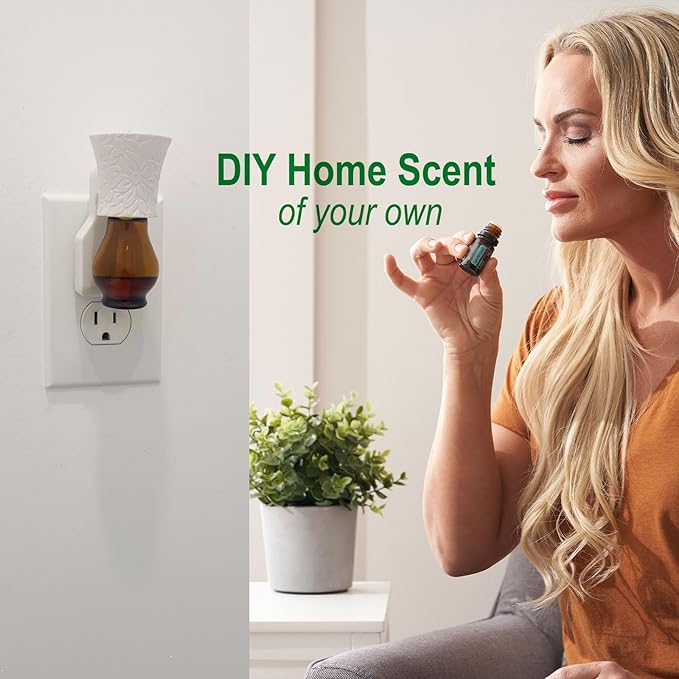 Difusor de Aromas Eléctrico Earffloz, 4 Sets con Vidrio y Mechas miniatura 2