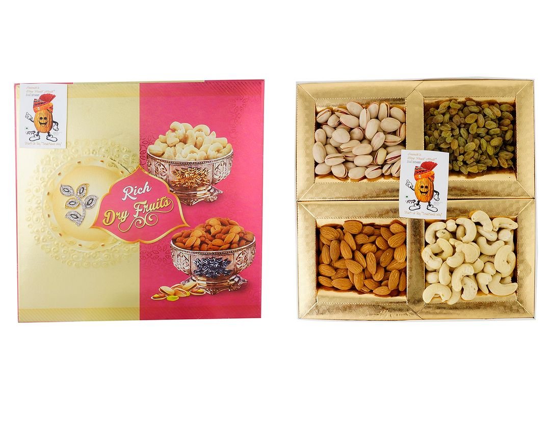 SAINIKS Dry Fruit Mall - Start UR Day "Traditional Way" Diwali Gifts of Dry Fruits Hamper/Dry Fruit Box, 400 grams (B0765YSK1D) Amazon Price History, Amazon Price Tracker
