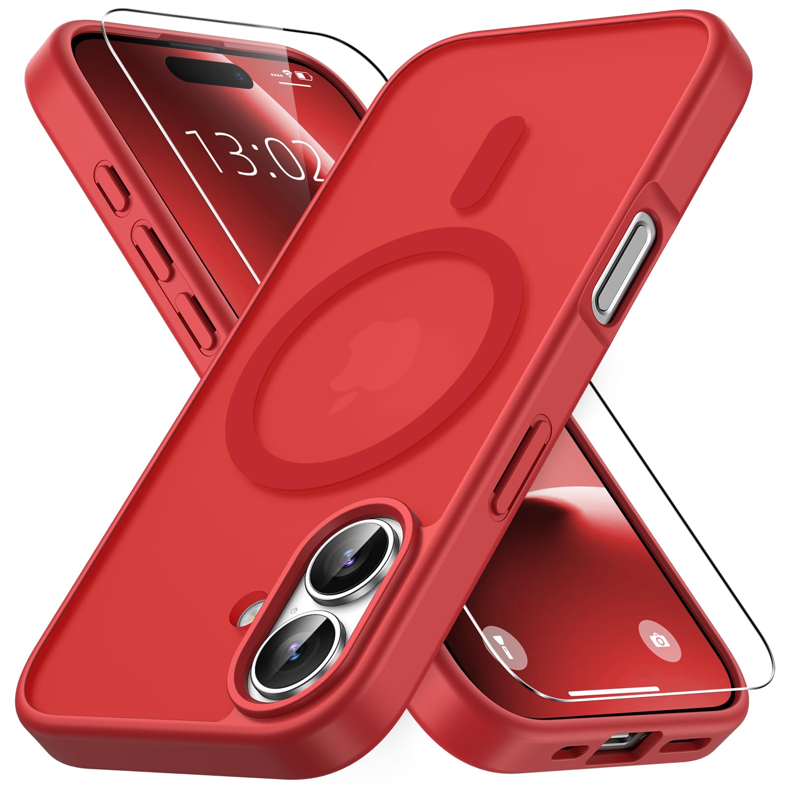 Coque pour iPhone 16 avec verre trempé Vansdon de qualité premium - 7