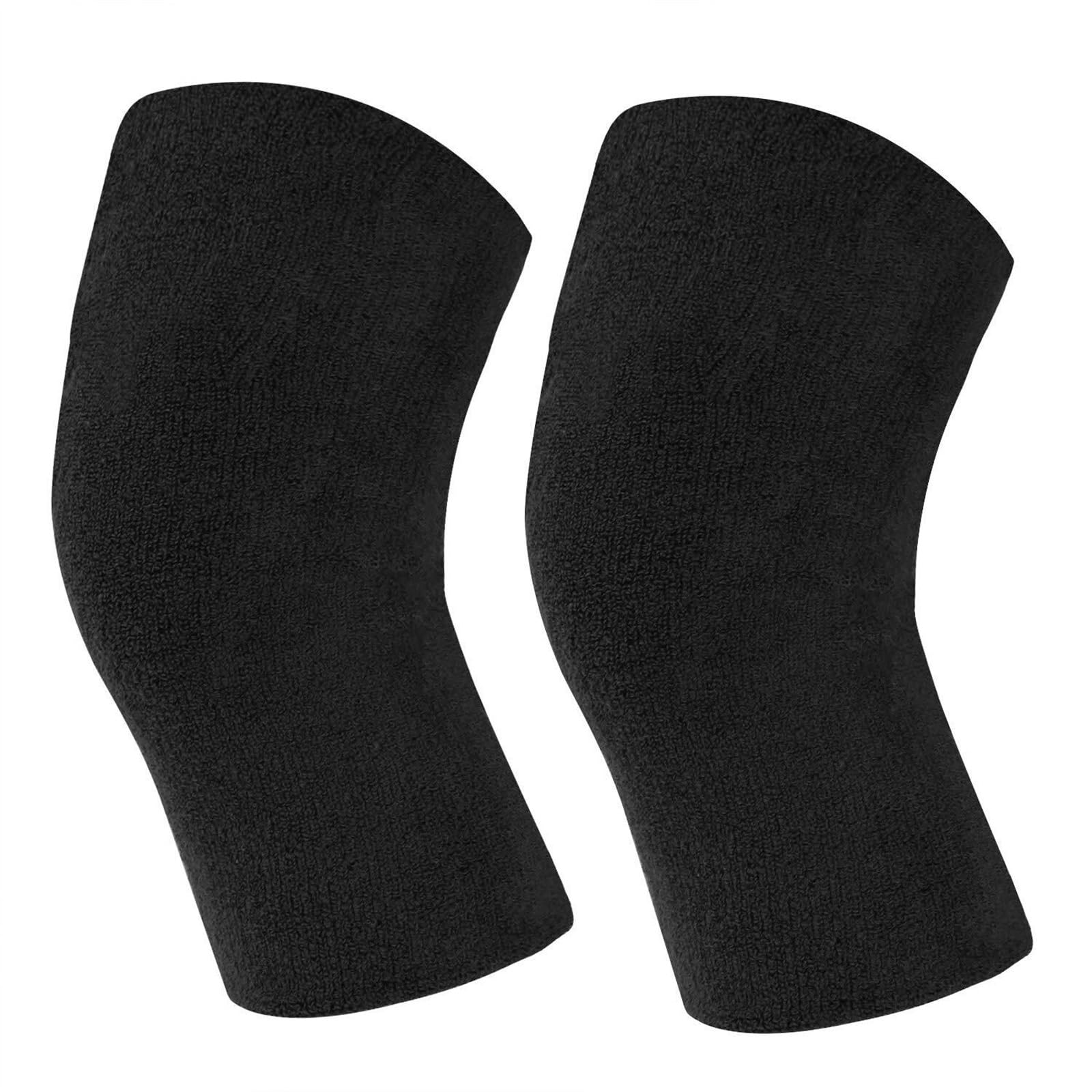 Genouillères Genouillères Chaudes Et Coupe-Vent for Hommes Et Femmes Adaptées Aux Sports De Plein Air Protection Genoux(Black)