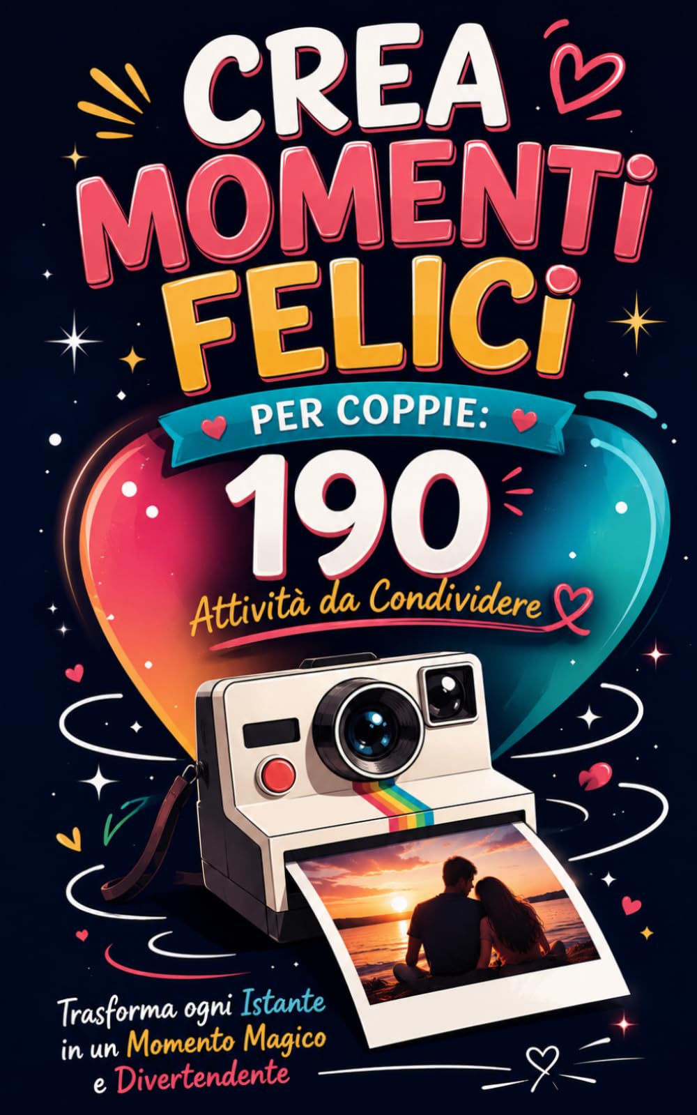 IL CREA MOMENTI FELICI PER COPPIE: 190 Attività da Condividere, Trasforma ogni Istante in un Momento Magico e Divertende: Ricordi Indelebili ed ... Riaccendere il Gioco e la Passione di Coppia