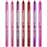 Vista 15 de Juego de 3 lápices delineadores de ojos coloridos, lápiz de sombra de ojos, kit de delineador de ojos perlado metálico con purpurina para mujeres