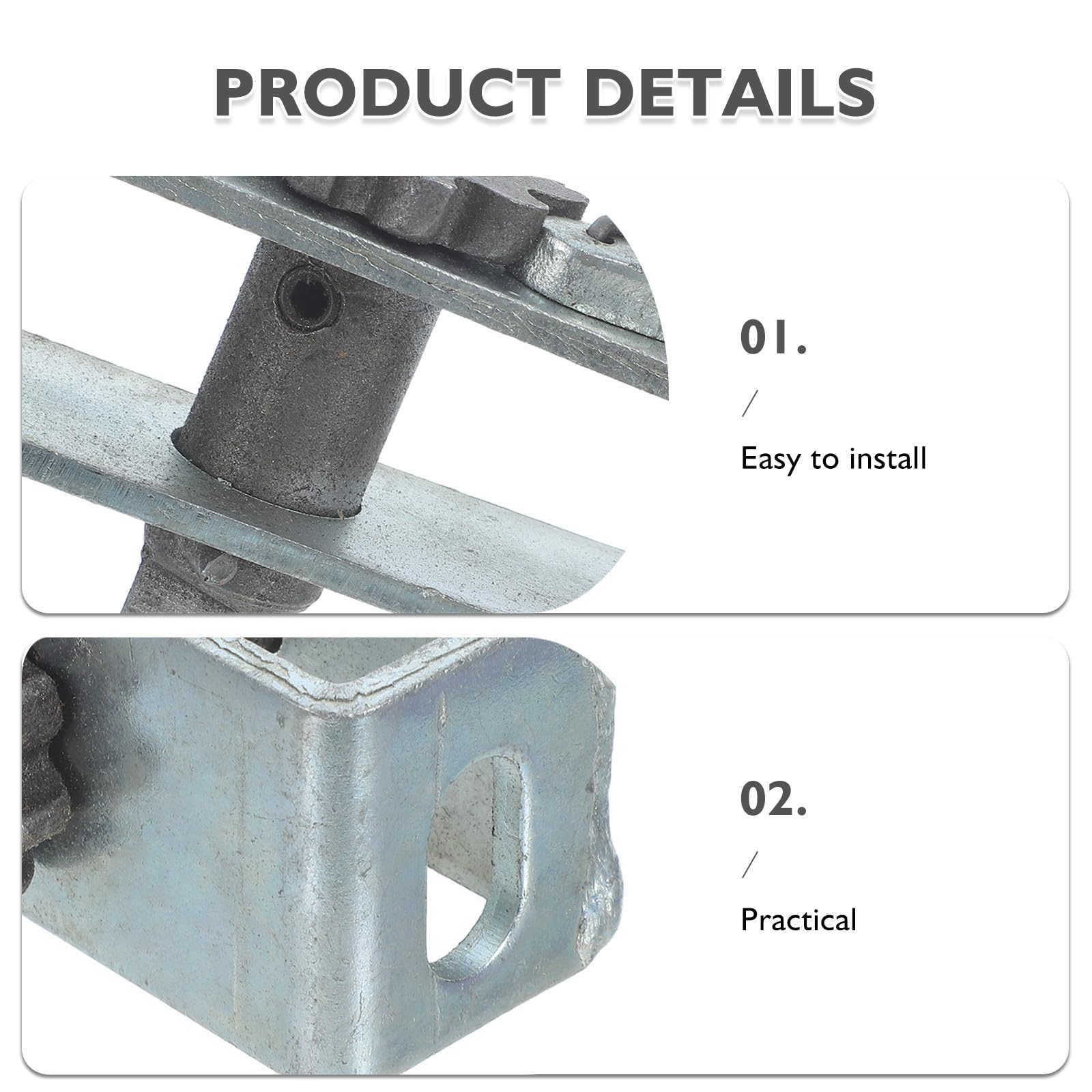 KICHOUSE Tenditore per cavi, tenditore per recinzioni in filo metallico e ferro per impieghi gravosi, per recinzioni agricole, luci a stringa, parasole