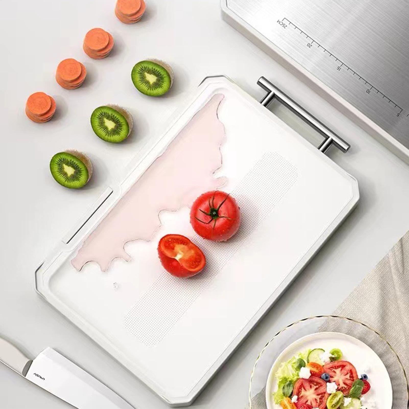 Tagliere da cucina di qualità alimentare a doppio lato antiscivolo