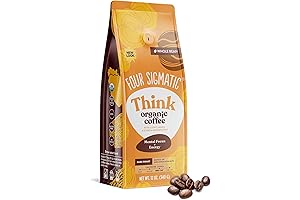 Four Sigmatic Lion's Mane and Chaga Mushroom Coffee Beans | Organic and...