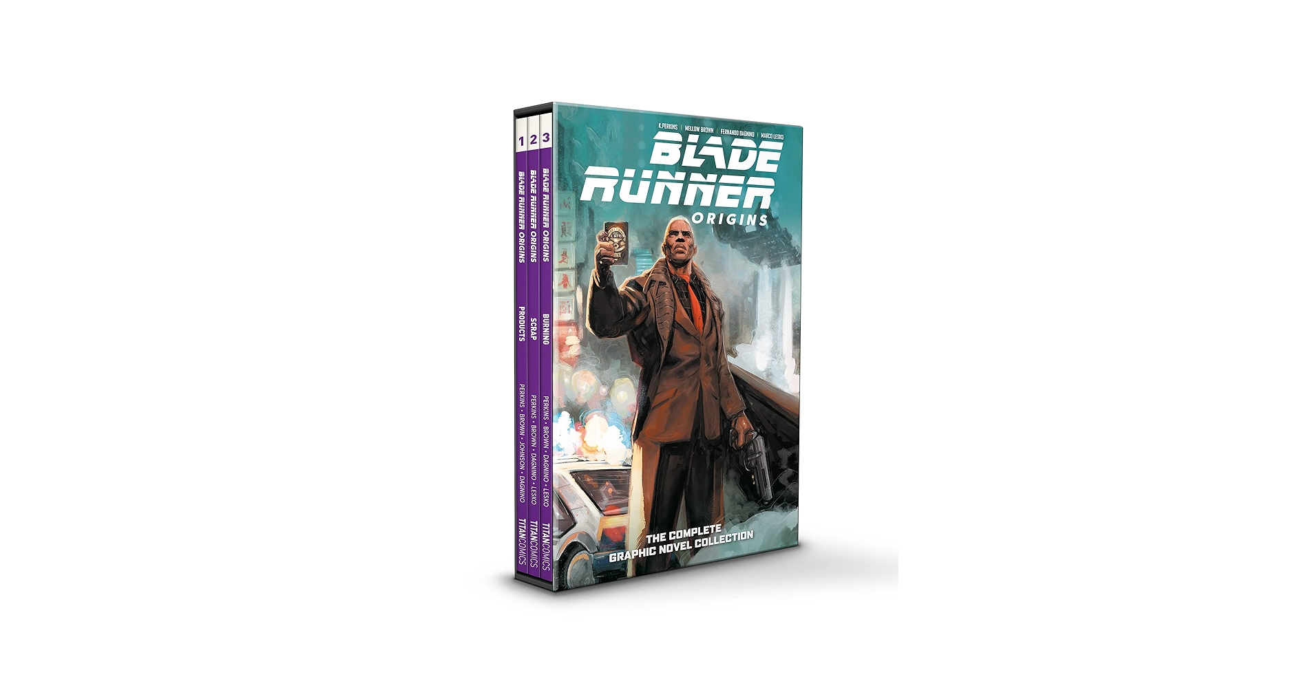 Blade Runner Origins 1-3 Slipcase Set: Johnson, Mike, Brown