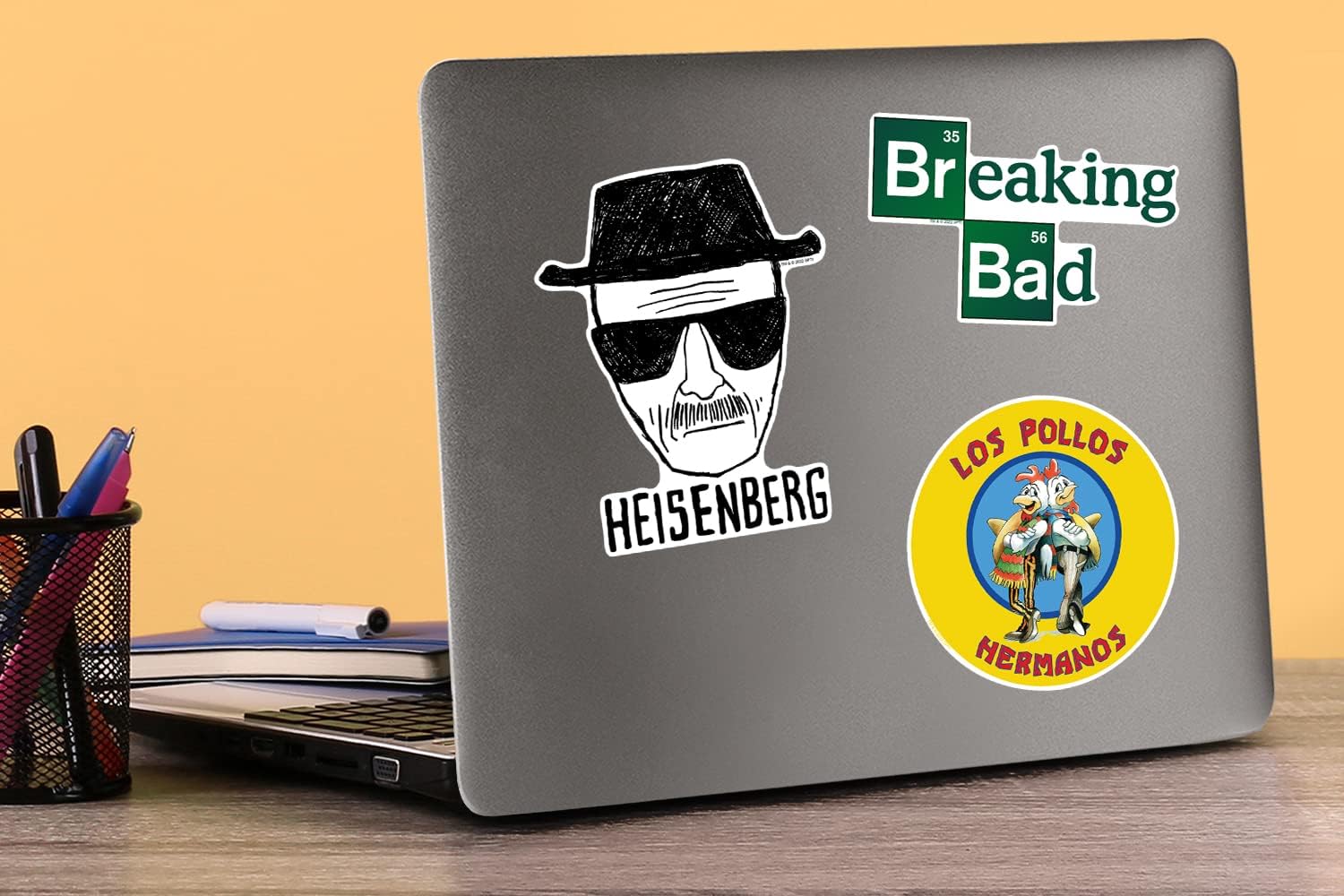 Breaking Bad 100 Count Vinyl Large Deluxe Stickers Variety Pack – Iconic TV Series Decals for Laptop, Water Bottle, Scrapbooking, Tablet, Indoor & Outdoor Use - Image 5