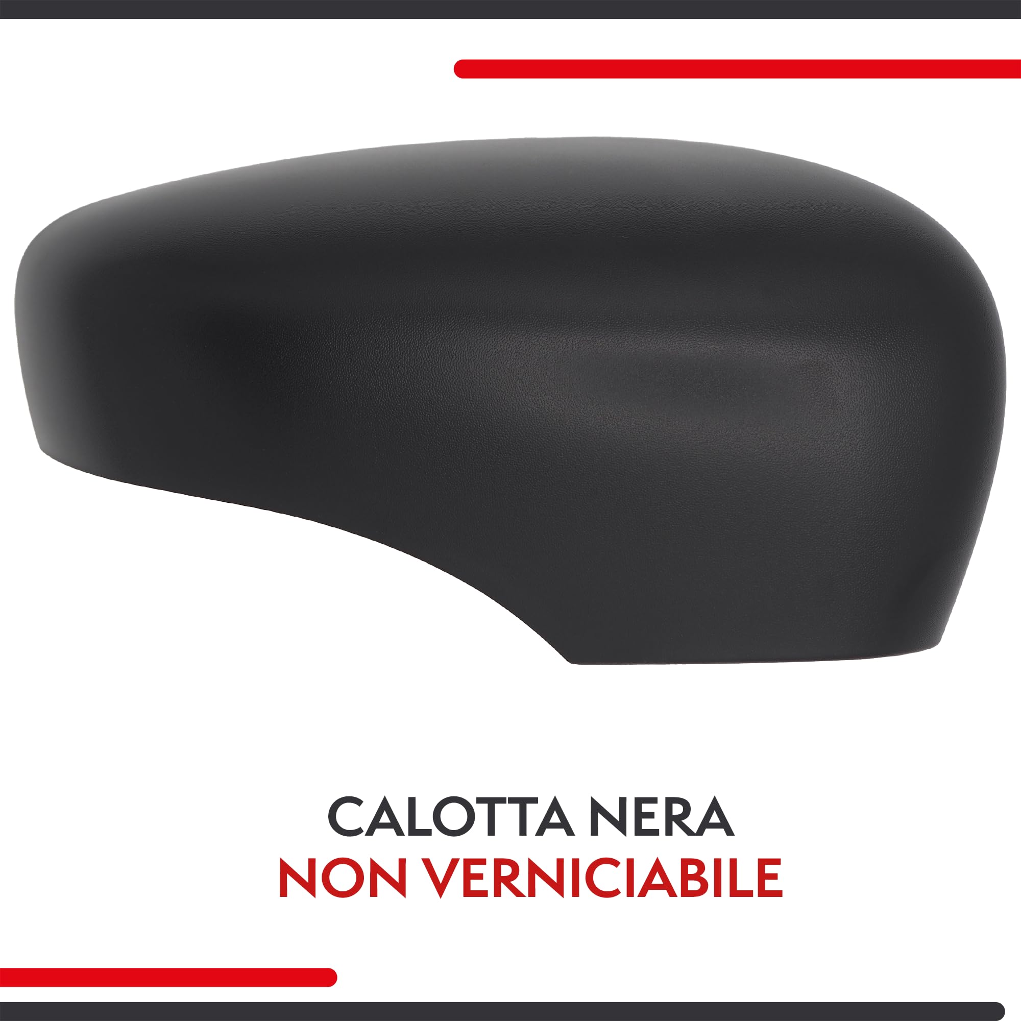 Calotte Specchietti Retrovisori Per Renault Clio 4 2012-2019 – Fibra Di Carbonio Nero Lucido, 2 Pezzi
