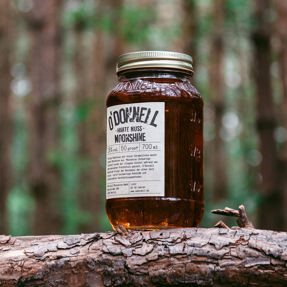 O'Donnell Moonshine Harte Nuss 700ml 25% Vol., 27,19