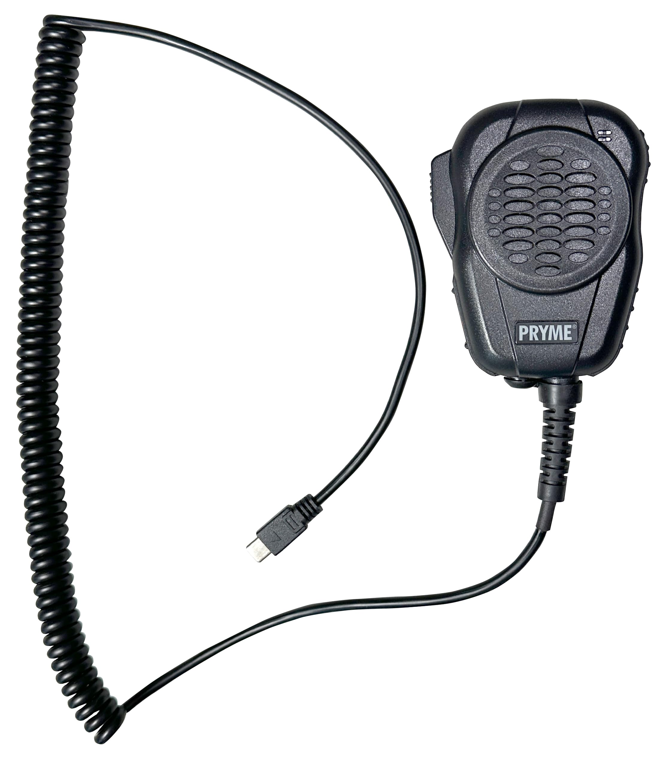 PRYME® Micrófono de altavoz SPM-4200-USBC Storm Trooper™ amplificado impermeable y a prueba de polvo para teléfonos celulares.